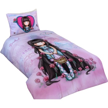 Halantex Детски спален комплект Halantex - Santoro Gorjuss, Rosebud (GOR-7763BL)