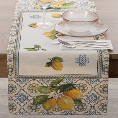 EUROFIRANY GOBELÍNOVÝ BĚHOUN LEMON 40X100 CM