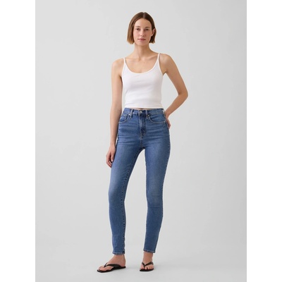 GAP Džíny skinny High Rise True modré
