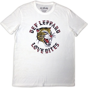 Def Leppard Love Bites Circle White L Риза (DEFLTS61MW03)