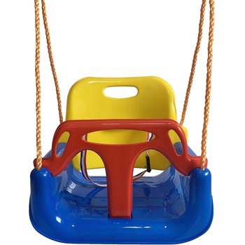 Dvěděti Plastová houpačka VOUG 3v1 vícebarevná