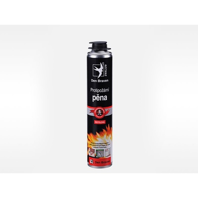 Den Braven Pěna pistolová protipožární Pyrocryl 750 ml červená