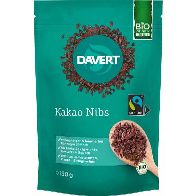 Davert Био какаови зърна нибс - 150 г