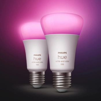 Philips Chytrá žárovka Hue Bluetooth 9W, E27, White and Color Ambiance 2ks