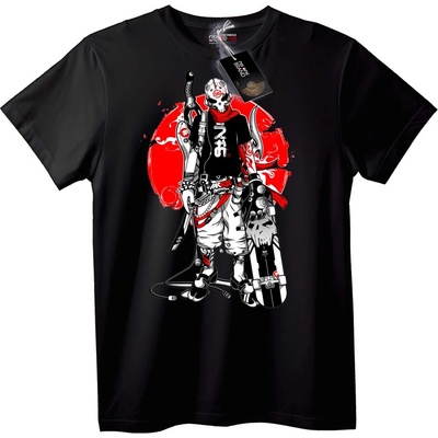 NOONEBRAND Тениска Скейт Самурай - M, Black