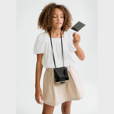 Mayoral Пола панталон тренч в цвят Пясък за момиче Mayoral