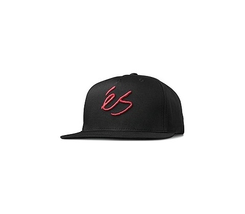 És Script Snapback Black/Red