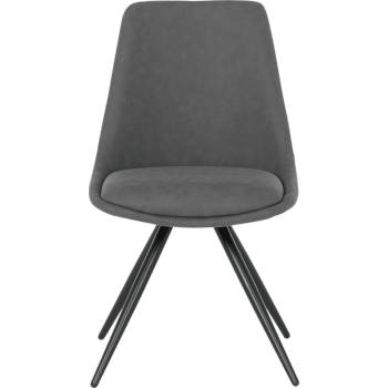 Carmen Трапезен стол camden - тъмносив sf 2 (3532341)