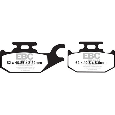 Brzdové destičky EBC SFA413 SFA413