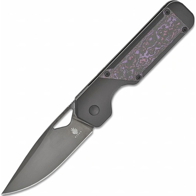 Kizer Militaw Titanium Fatcarbon S45VN Ki3634A2