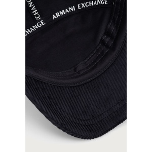 Armani Exchange бейзболна шапка мъжка от памучна материя (XM003198.AF27114) - answear - 134,76 лв