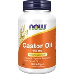 NOW NOW Castor Oil 650 mg, 120 Softgels - fitnesdobavki - 25,23 лв