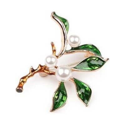 Fashion Jewelry brož s perlami 145905