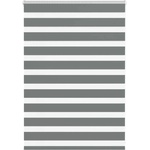 vidaXL Зеброва щора 115x100 см Ширина на плата 110, 9 см Полиестер (4014108)