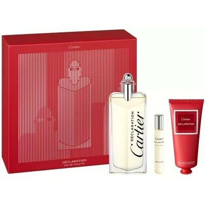 Cartier Declaration EDT 100 ml + EDT 10 ml + sprchovací gél 100 ml pre mužov