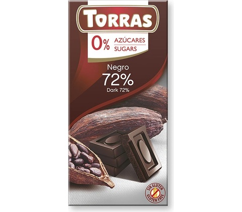 Torras 72% 75 g