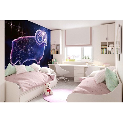 DIMEX ART Самозалепваща се флизелинова фототапета зодиакален знак - овен 375 x 250 см