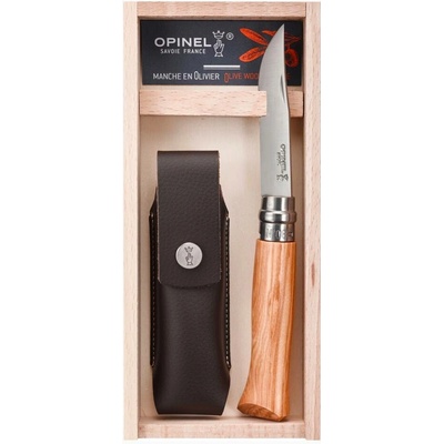 Opinel VRI N°8 Inox Oliva - Box