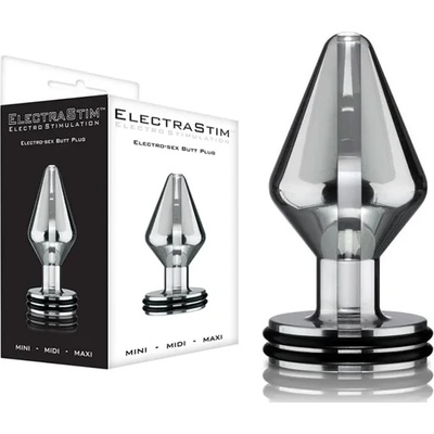 Метален анален плъг, електростимулиращ, 12, 2см. - Electro Butt Anal Plug (D-227123)