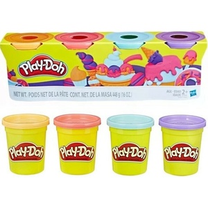 Hasbro Hasbro Play-Doh Sweet Color кутии (пакет от 4 броя) (E4869) (52582)