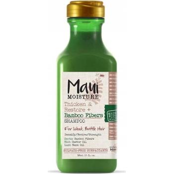 Maui posilňujúci šampón pre slabé vlasy + bambusové vlákno 385 ml
