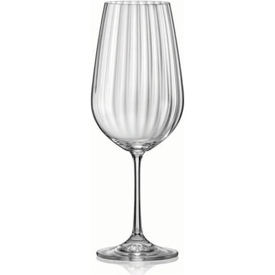 Bohemia Crystal Sklenice na červené víno Waterfall 6 x 550 ml