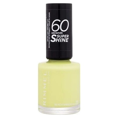 Rimmel London 60 Seconds Super Shine lak na nechty 155 Beach Breeze Please 8 ml