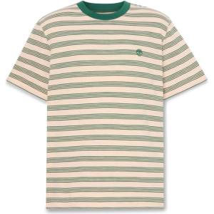 Timberland Мъжка тениска Timberland 4 Rows Striped S/S Tee T-shirt - Putty / Pineneedle Yd (216-8618-0111)
