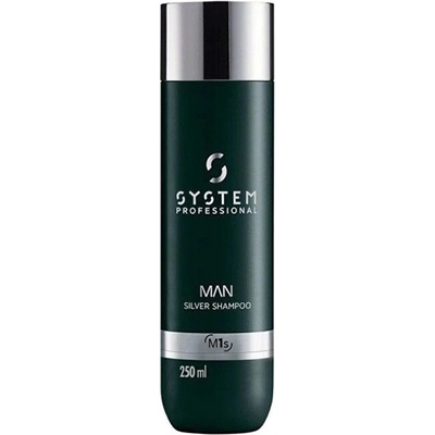 System Professional Fialový šampon pro muže Man (Silver Shampoo) 250 ml