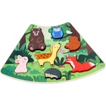 2Kids Toys Дървени пъзели Свързващи се горски животни (2D98248)
