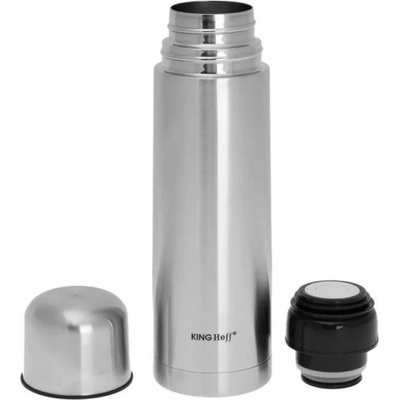 KingHoff Termoska na nápoje 750 ml strieborná