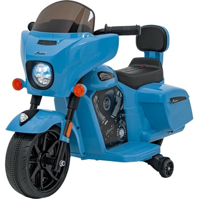 Mamido Chopper INDIAN Detská elektrická motorka modrá