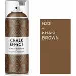 Cosmos Lac СПРЕЙ БОЯ ТЕБЕШИРЕНА chalk efefect 400мл 23 khaki brown (06522)