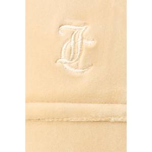 Juicy Couture разкроен панталон дамски от кадифе LAYLA LOW RISE POCKET GOLD (JCSEBJ001G)