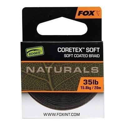 Fox návazcová šňůrka naturals coretex soft 20m - 20 b