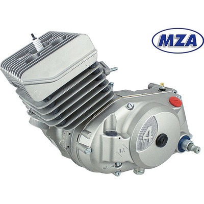 Motor Simson S70, SR80 - 70ccm (4. rychlostní) stříbrný s válcem NPC - MZA