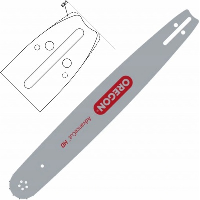 Oregon Vodící lišta Advancecut HD 38cm 325" 1,3 mm 150MPBK095