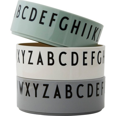 Design Letters Купички Breakfast Dinner зелени 3 бр (20103001GREEN)