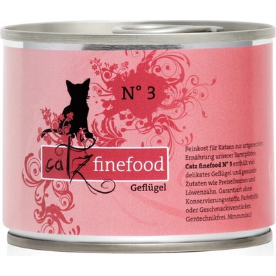 Catz finefood No.3 s hydinovým mäsom 200 g