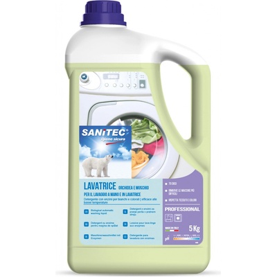 Sanitec Washdet prací gel pro bílé i barevné prádlo Orchidej 5 kg