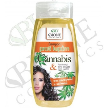BC Bione Cosmetics Bio Cannabis šampon na vlasy proti lupům 260 ml