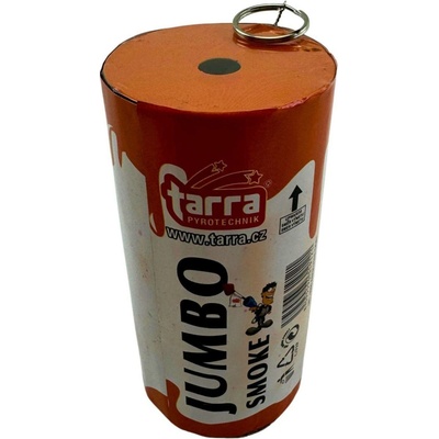 Dýmovnice JUMBO SMOKE ORANŽOVÁ 1 ks trhací pojistka TARRA EP-8028CS-E-1
