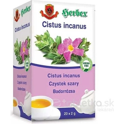 HERBEX Cistus incanus 20 x 2 g