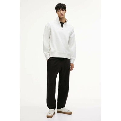 H&M teplákové kalhoty Relaxed Fit hnědé