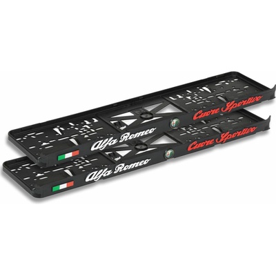 3D Podložka pod SPZ ALFA ROMEO SPORTIVO (2ks) – Zbozi.Blesk.cz