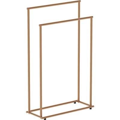 Mexen Loop стoяща закачалка за кърпи, четкана мед - 70A71098-65 (70A71098-65)