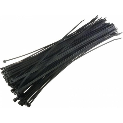 Techly 100 x 2.5mm кабелна връзка Найлон Черен 100 броя (306356) (306356)