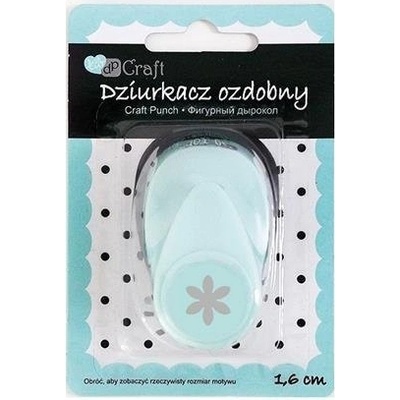 dpCraft Dekorační děrovačka 1,6cm – sedmikráska 2 (JCDZ-105-285)