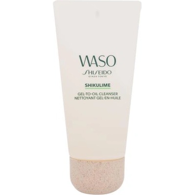 Shiseido Waso Shikulime маслен гел за почистване и отстраняване на грим 125 ml за жени