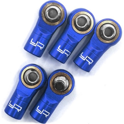 Yeah Racing Kovový AL kulový čep M3 5 ks Modrý opačný závit